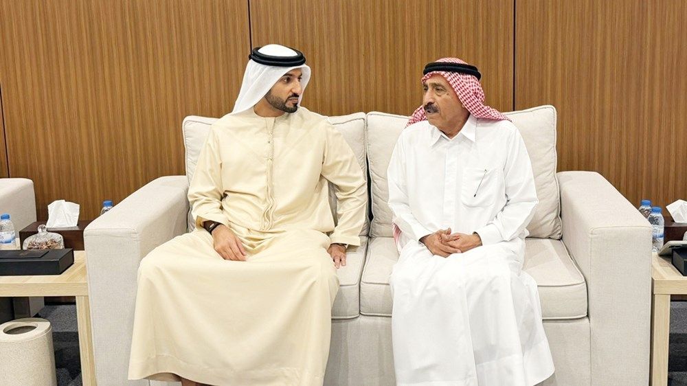 الشيوخ يعزون في وفاة شمسة بنت سعيد الكتبي