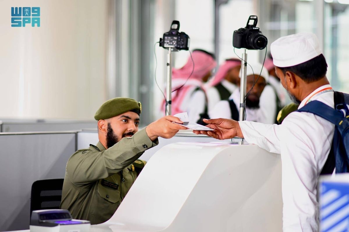 جوازات المدينة تستقبل أولى رحلات ضيوف الرحمن من الهند