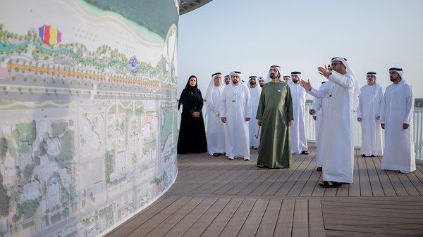 محمد بن راشد يتفقّد مشروع تطوير شواطئ الممزر بقيمة نصف مليار درهم