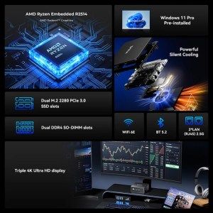 تكنولوجيا: شركة جي إم كي تطلق حاسوبها الصغير NucBox G11 بمعالج استثنائي وسعر اقتصادي