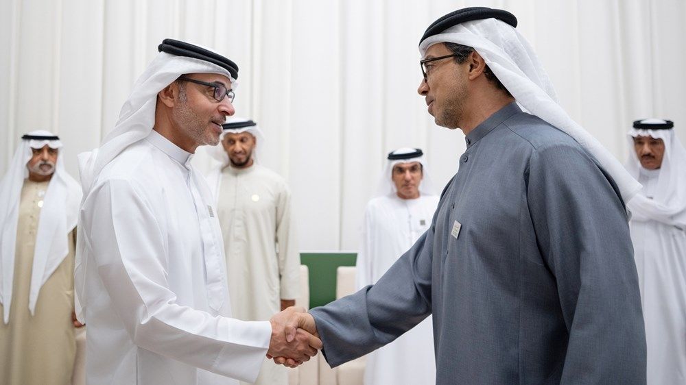 منصور بن زايد وهزاع بن زايد يشهدان انطلاق النسخة الثانية من المؤتمر والمعرض الزراعي الإماراتي في العين