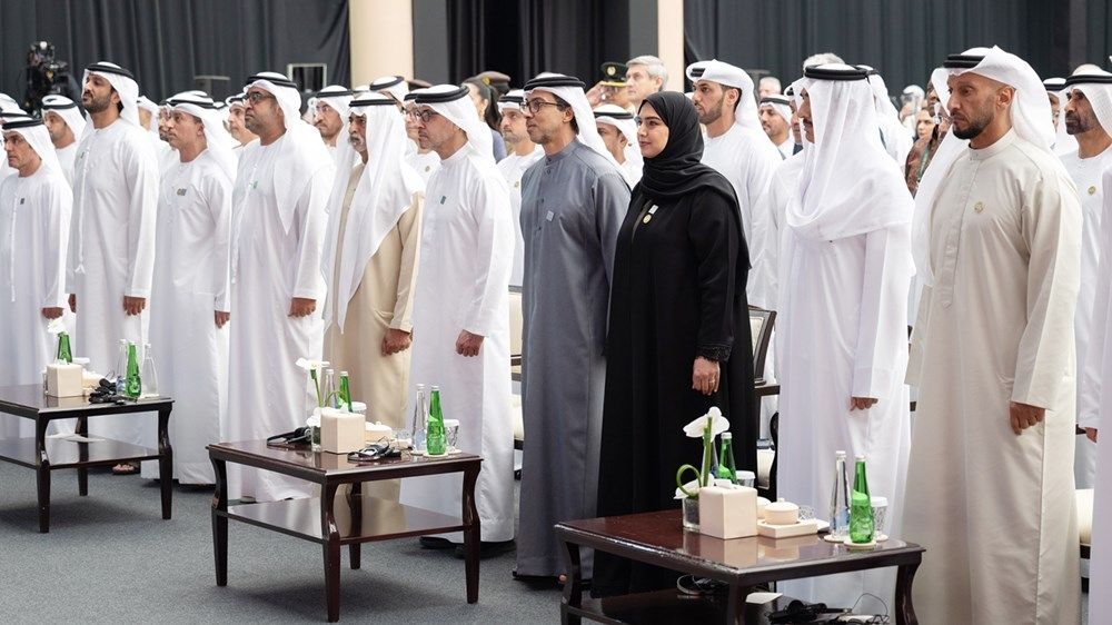 منصور بن زايد وهزاع بن زايد يشهدان انطلاق النسخة الثانية من المؤتمر والمعرض الزراعي الإماراتي في العين