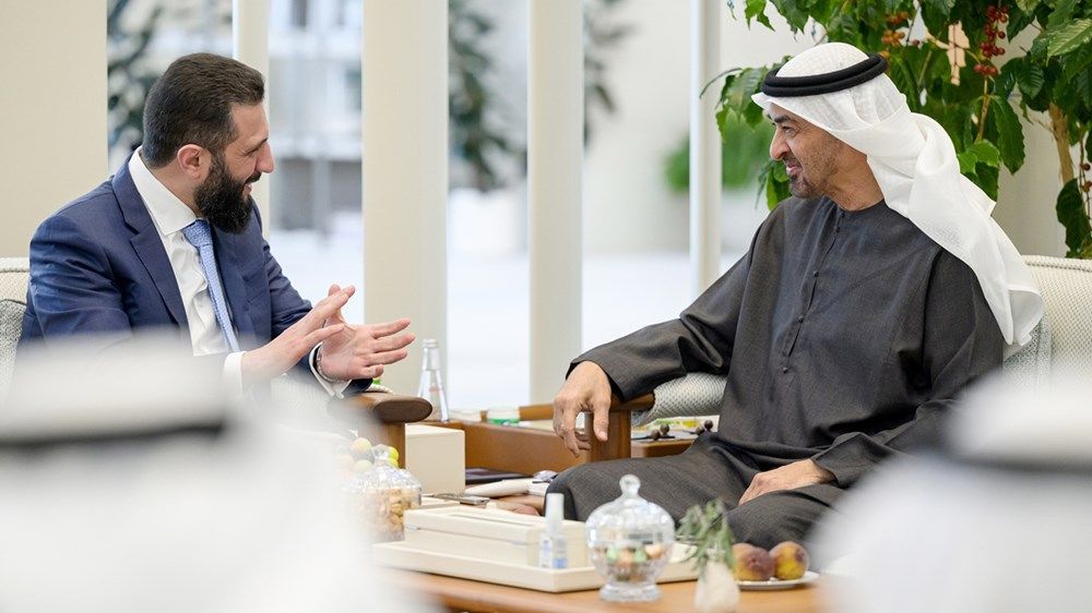 رئيس الدولة والرئيس السوري يبحثان علاقات البلدين والتطورات الإقليمية