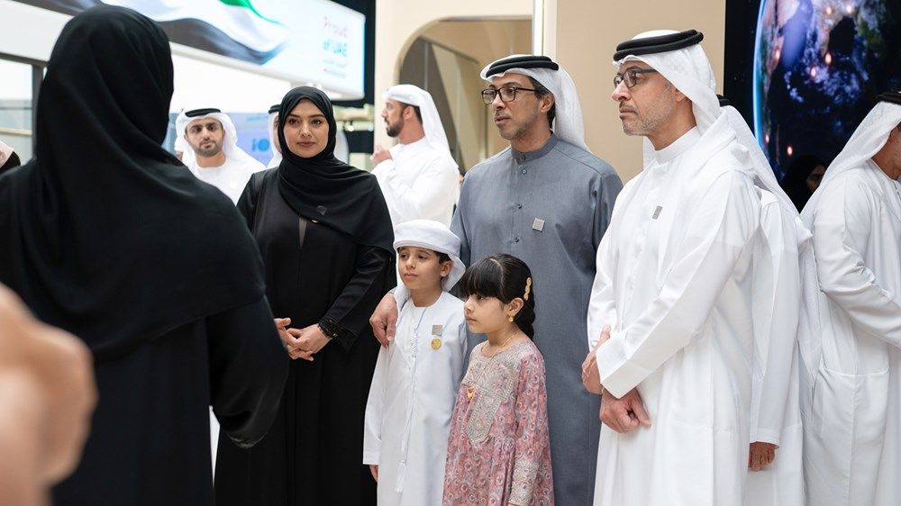 منصور بن زايد وهزاع بن زايد يشهدان انطلاق النسخة الثانية من المؤتمر والمعرض الزراعي الإماراتي في العين