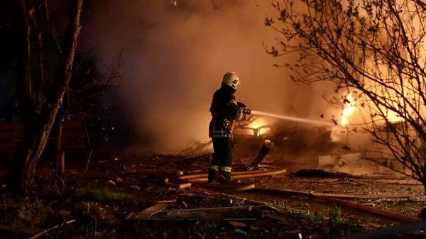 25 جريحاً في أوكرانيا بضربات مسيَّرات روسية