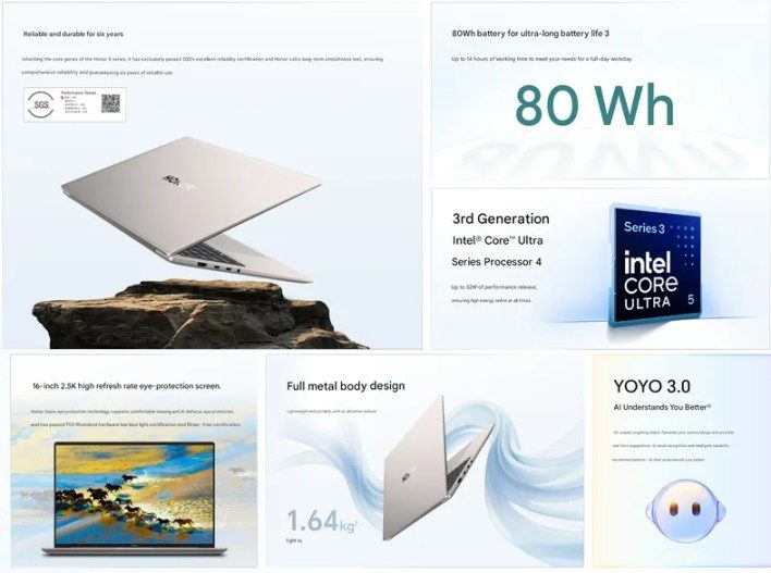 تكنولوجيا: هونر تطلق تشكيلة حواسيب MagicBook X Plus الجديدة بمواصفات تنافس أجهزة ماك بوك