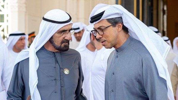منصور بن زايد لمحمد بن راشد: نعدكم بتقديم نموذج رائد في التحول الحكومي