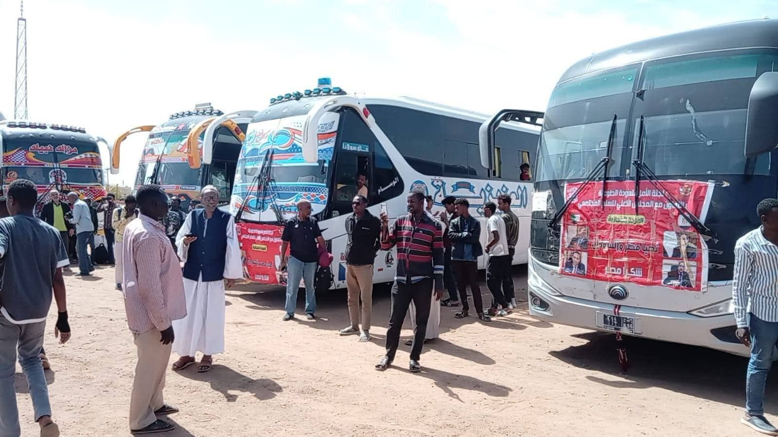 عودة (1038)سوداني من مصر وتوقعات بعودة أعداد كبيرة عقب انتهاء إمتحانات الشهادة الثانوية