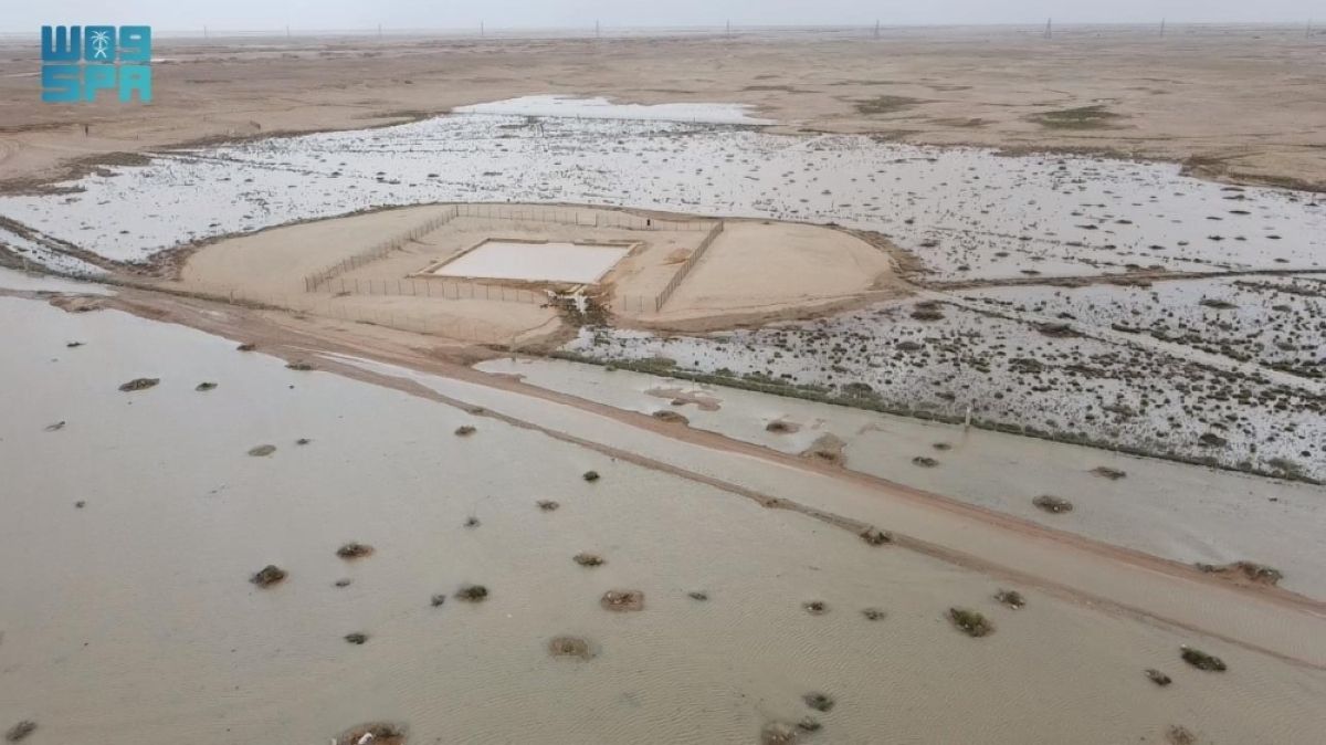 امتلاء «بركة الجميما» يحيي إرث درب زبيدة 
في مشهد مائي استثنائي