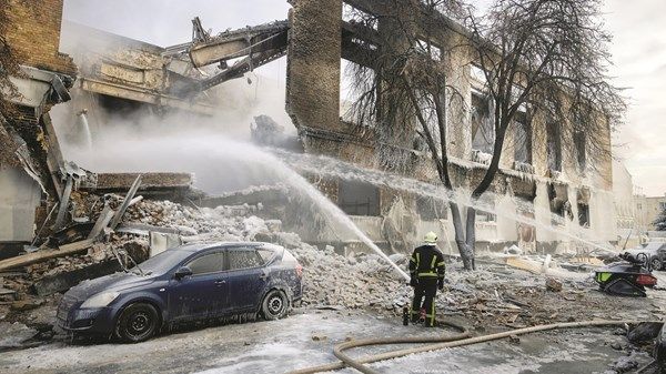 كييف تسقط عدداً من الطائرات المسيرة