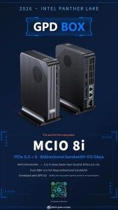 تكنولوجيا: شركة GPD تكشف عن حاسوب صغير ووحدة رسوميات خارجية بأداء جبار وتوصيل فائق السرعة