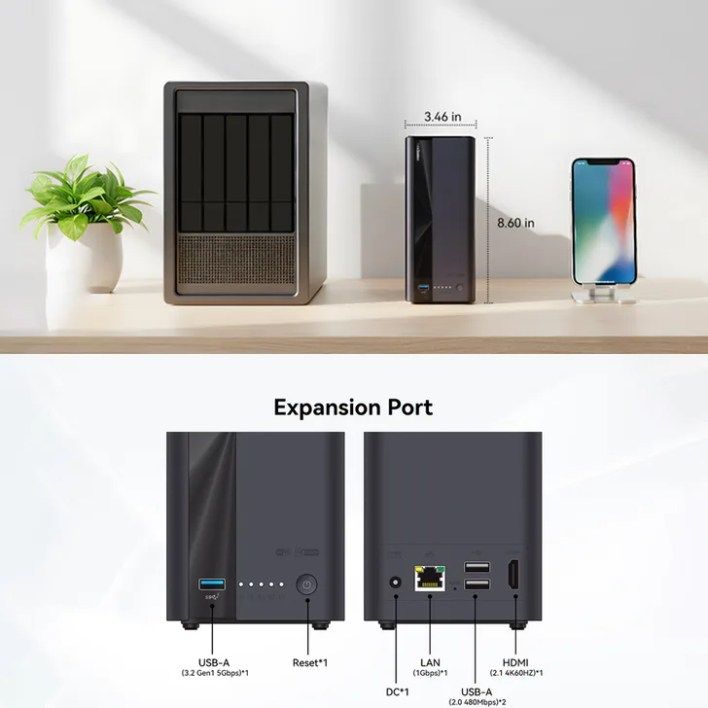 تكنولوجيا: شركة LincPlus تطلق جهاز تخزين شبكي مدمج بسعر اقتصادي وسعة هائلة