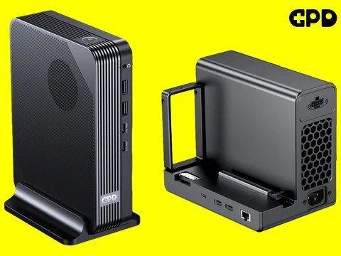 تكنولوجيا: شركة GPD تكشف عن حاسوب صغير ووحدة رسوميات خارجية بأداء جبار وتوصيل فائق السرعة