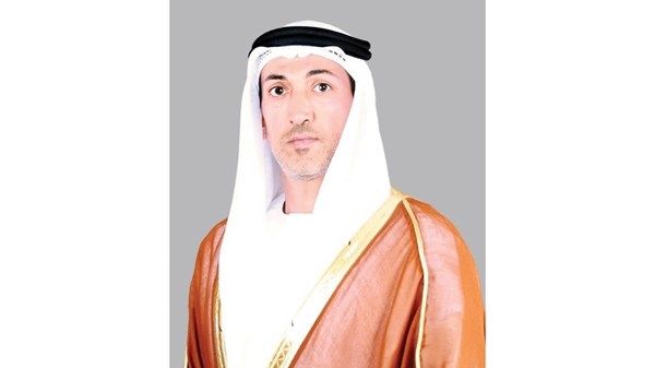 محمد بن مبارك المزروعي يستقبل وزير القوات المسلحة البريطانية