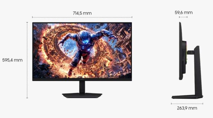 تكنولوجيا: سامسونج تطلق أول شاشة ألعاب في العالم بدقة 6K ومنافذ عرض متطورة