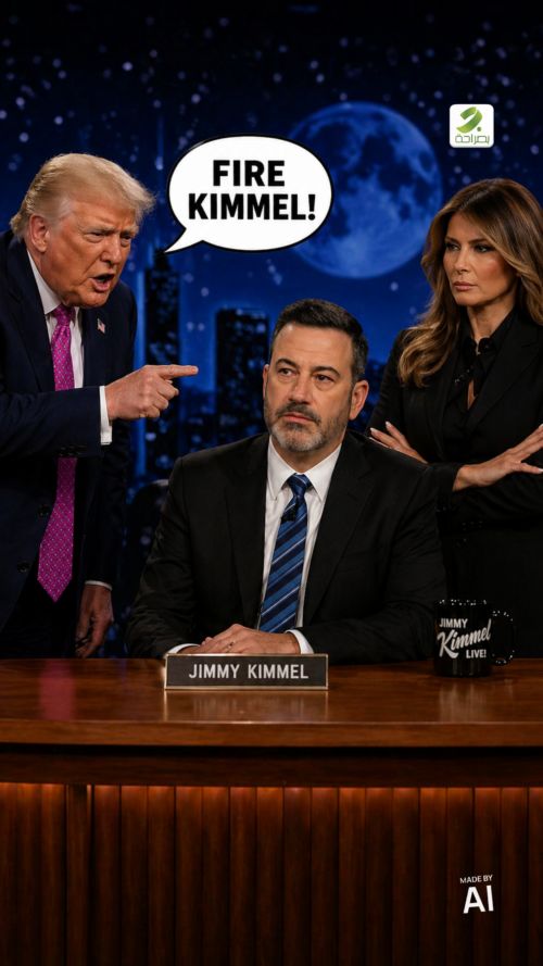 سخرية تتجاوز الخطوط الحمراء… ترامب يطالب بطرد جيمي كيميل بسبب ميلانيا ترامب