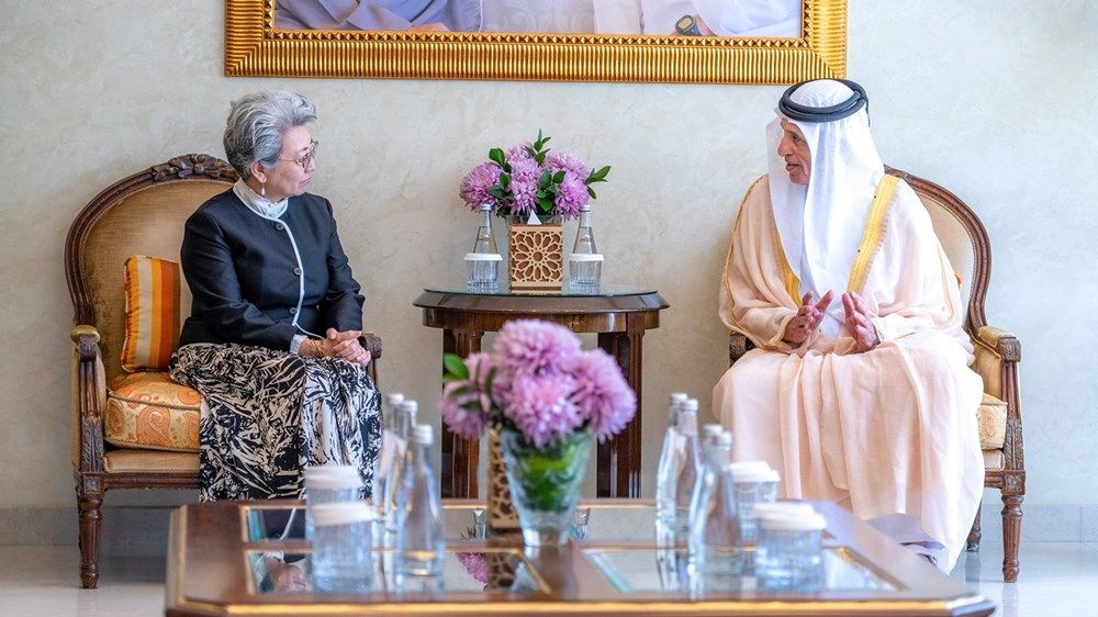 سعود بن صقر يشهد توقيع مذكرتي تفاهم بين حكومة رأس الخيمة ومؤسستين ماليتين صينيتين رائدتين