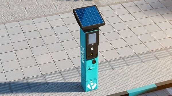 تفعيل نظام المواقف المدفوعة في قطاعين تجاريين بمدينة محمد بن زايد