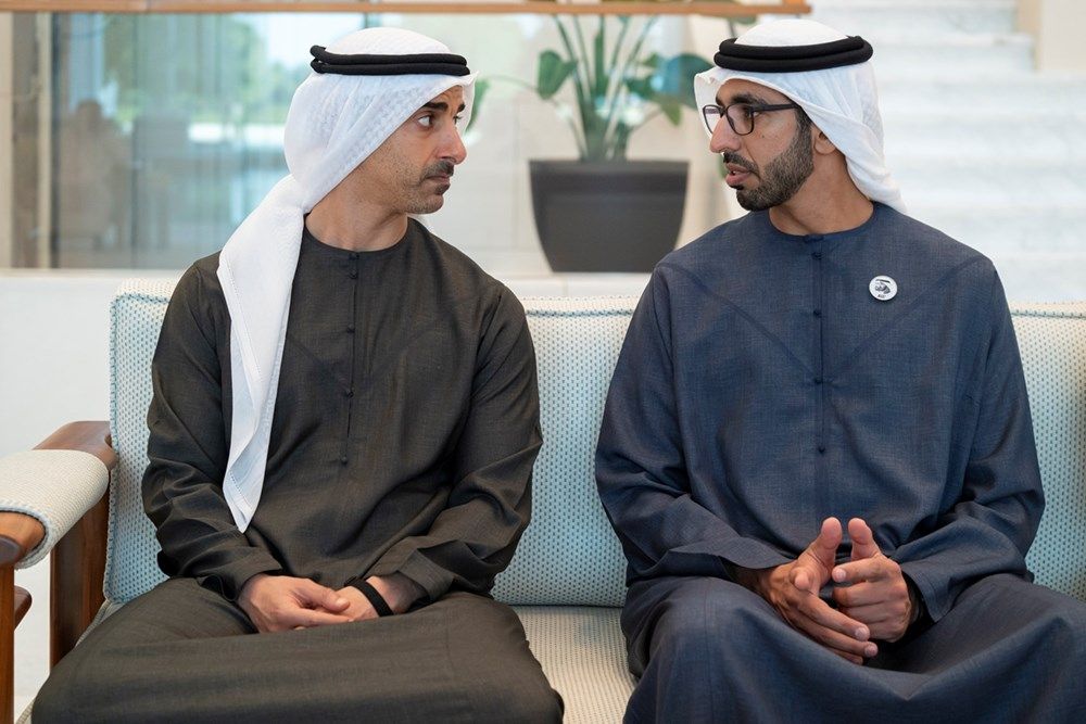 رئيس الدولة يستقبل رئيس إقليم كردستان العراق