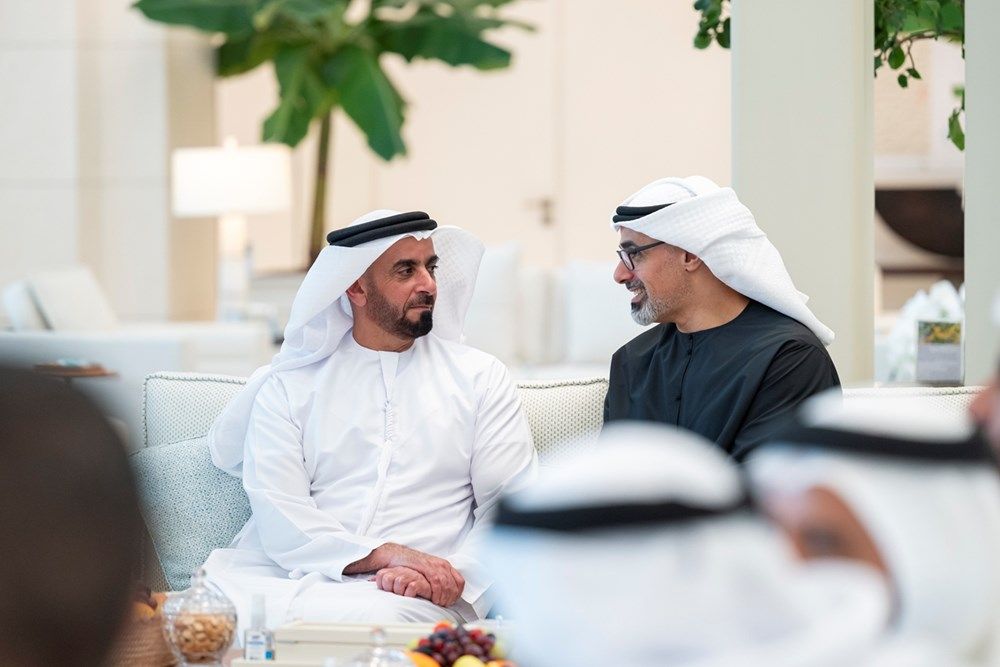 رئيس الدولة يستقبل رئيس إقليم كردستان العراق