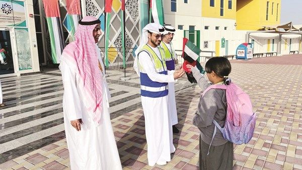 «شرطة أبوظبي» تشارك في مبادرة «فخورين بالإمارات»