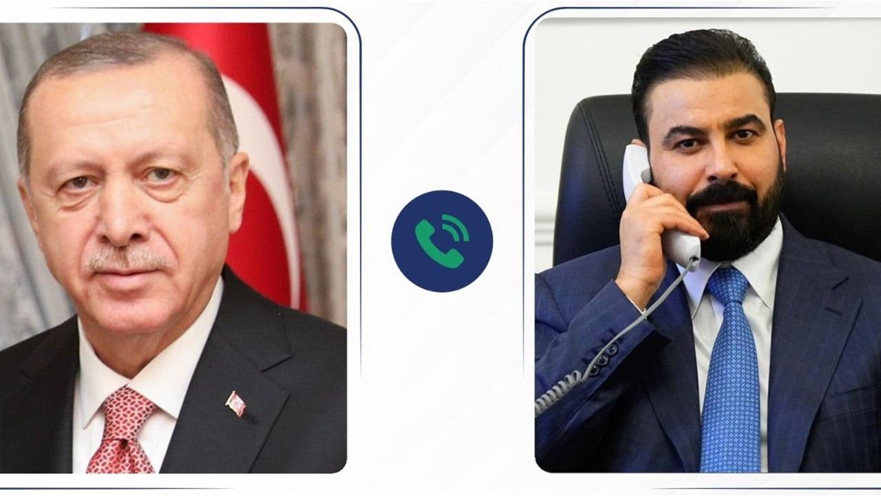 أردوغان يؤكد للزيدي دعم بلاده للاستقرار في العراق وتشكيل حكومة جديدة