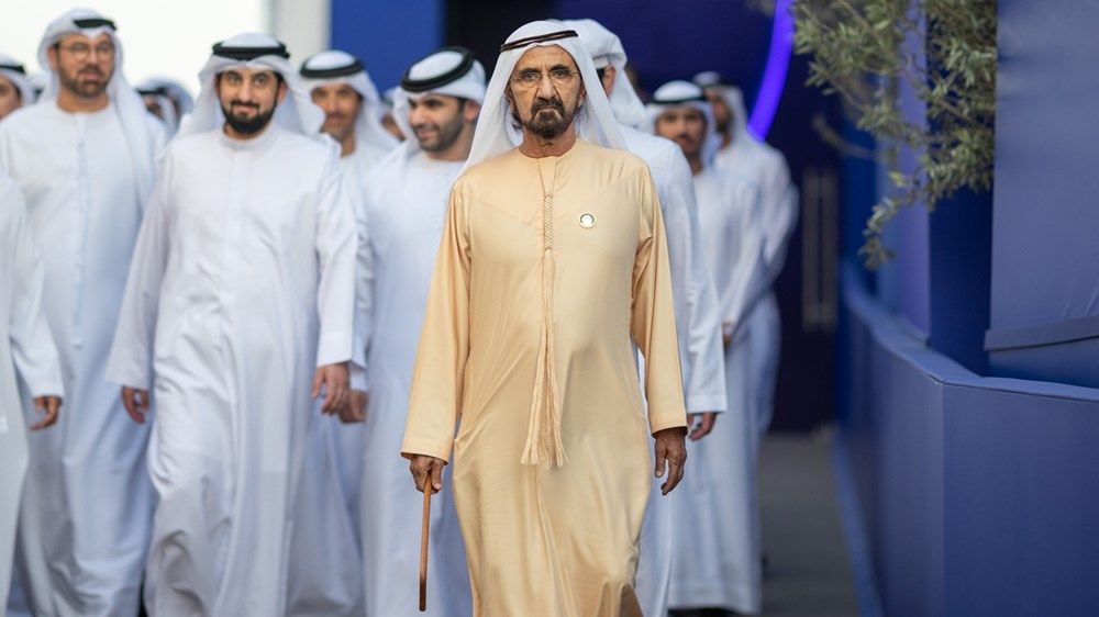محمد بن راشد يدشن أعمال الحفر في أنفاق الخط الأزرق لمترو دبي