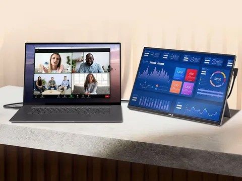تكنولوجيا: أسوس تطلق شاشتها المحمولة الجديدة ZenScreen MQ16FC بتقنية OLED