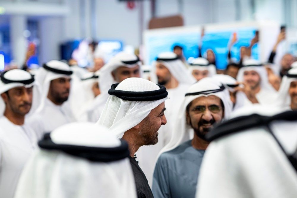 رئيس الدولة يزور فعاليات النسخة الخامسة لمنصة "اصنع في الإمارات"