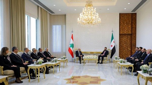 الرئيس السوري ورئيس وزراء لبنان يبحثان التنسيق الأمني
