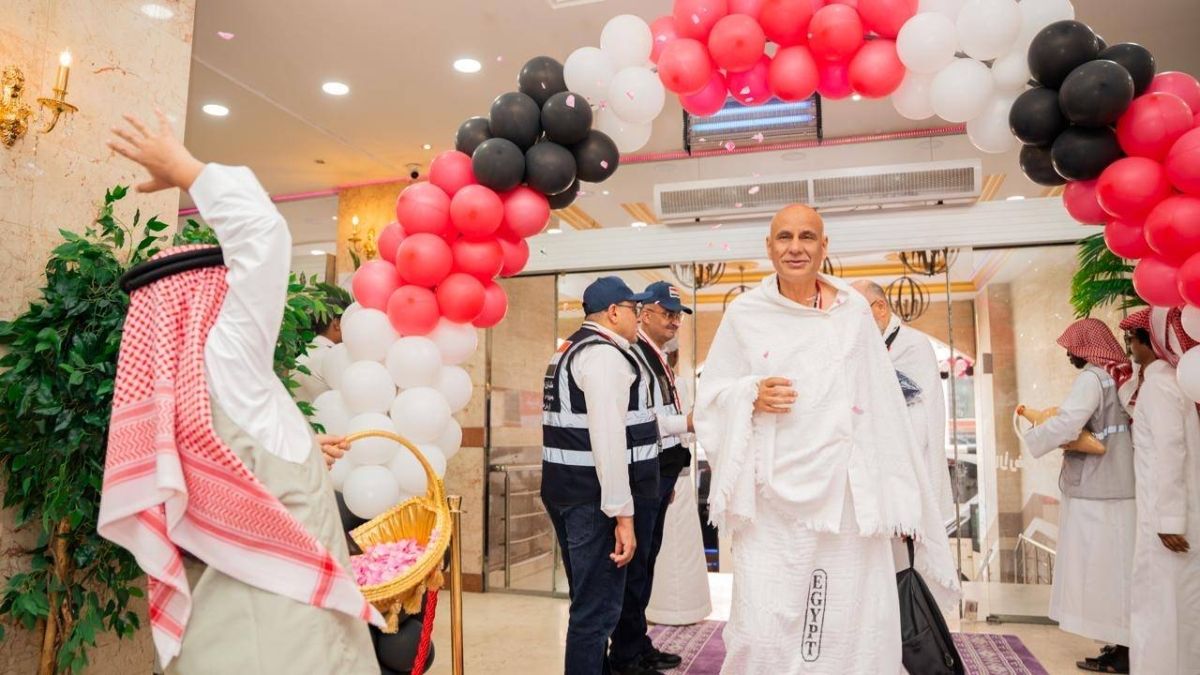 وصول الفوج الأول من حجاج مصر إلى مكة المكرمة 