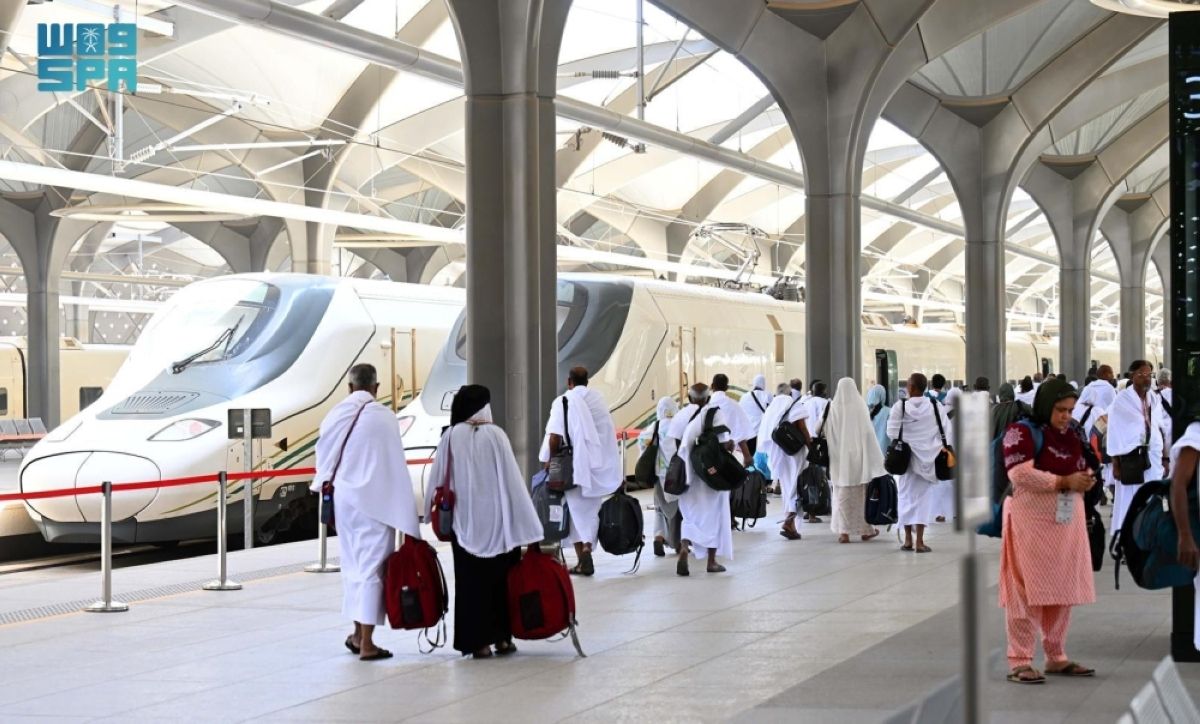 قطار الحرمين السريع بالمدينة المنورة.. 
تكامل لوجستي وتقنيات عالمية لخدمة ضيوف الرحمن