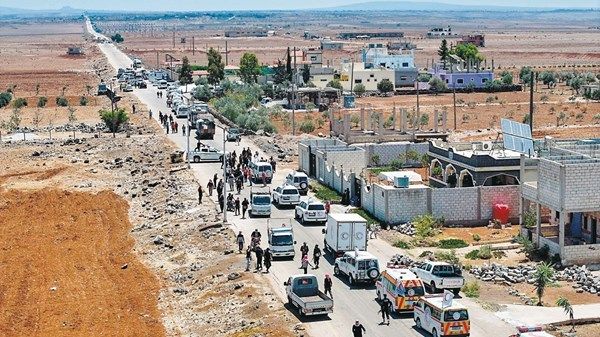 سوريا: 1200 عائلة نازحة تعود إلى قراها بريف حلب