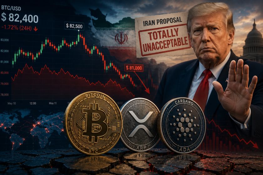 تصريحات “ترامب” بشأن إيران توقف اندفاع البيتكوين وXRP وكاردانو: التفاصيل