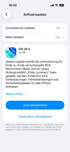 تكنولوجيا: أبل تطلق تحديث iOS 26.5 لتضيف ميزتين جديدتين لهواتف آيفون