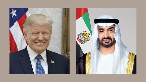 رئيس الدولة يتلقى اتصالاً هاتفياً من الرئيس الأميركي