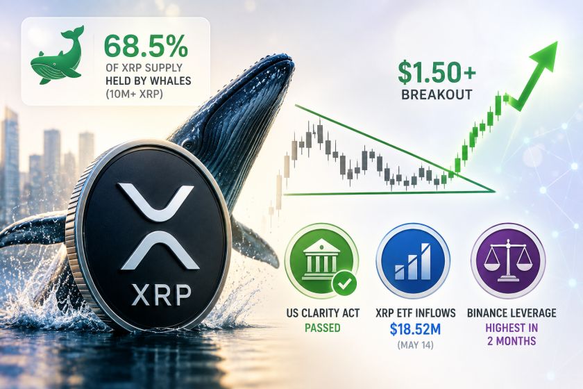 حيتان XRP تسيطر على 70% من العرض: هل يحضر سعر العملة لانطلاقة قوية؟