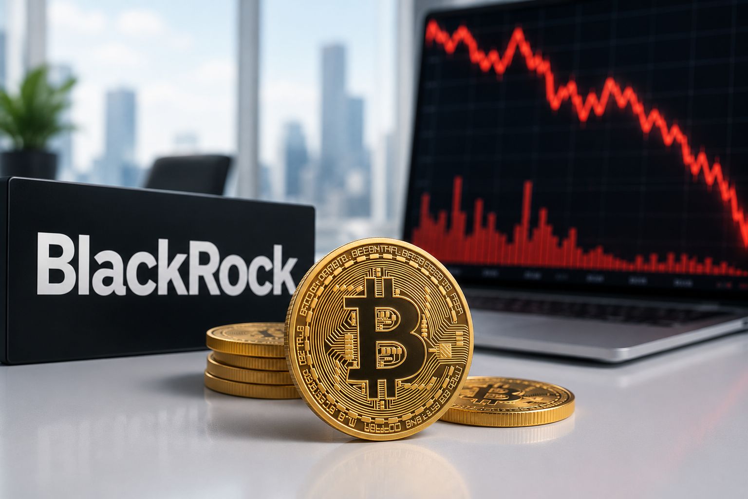 صندوق “BlackRock” يتخلص من 317 مليون دولار من البيتكوين وصناديق ETF تنزف مليار دولار