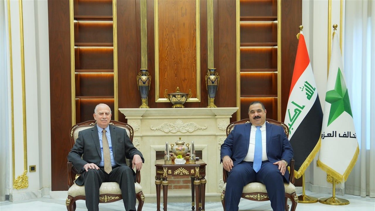 السامرائي يستقبل أسامة النجيفي ويبحثان استكمال الكابينة الحكومية