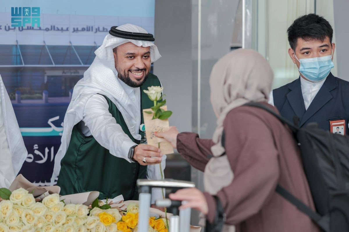 مطار ينبع الدولي يستقبل أولى رحلات ضيوف الرحمن من ألمانيا