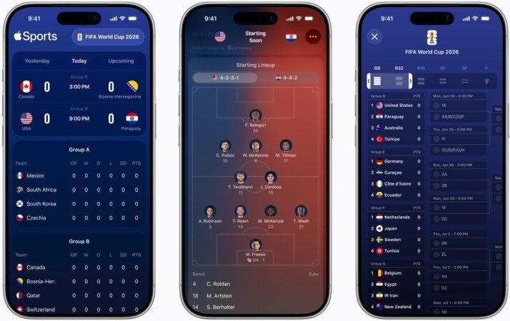 تكنولوجيا: تطبيق Apple Sports يتوسع إلى أكثر من 90 دولة مع مزايا خاصة بكأس العالم 2026