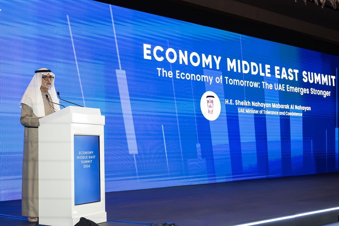 خلال افتتاحه قمة «إيكونومي ميدل إيست 2026».. نهيان بن مبارك يؤكد أهمية بناء «اقتصاد الغد» عبر الاستثمار والابتكار والتعاون الإقليمي