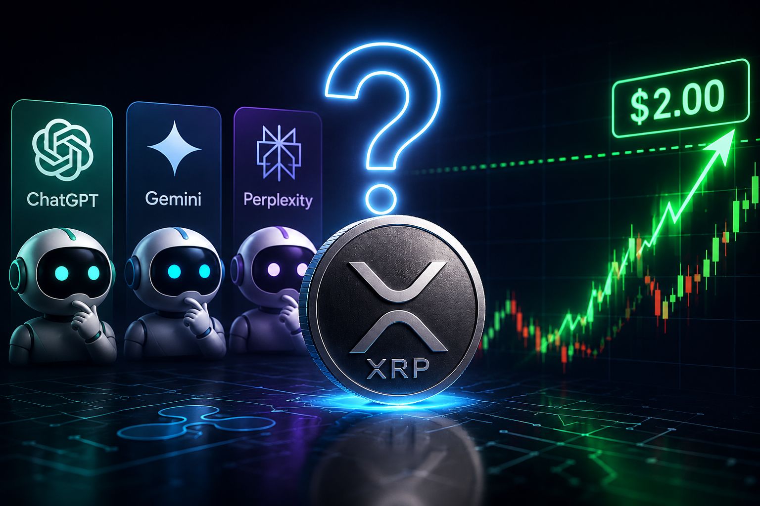 هل يستطيع XRP تجاوز حاجز 2 دولار مجددا؟ 3 نماذج ذكاء اصطناعي تجيب