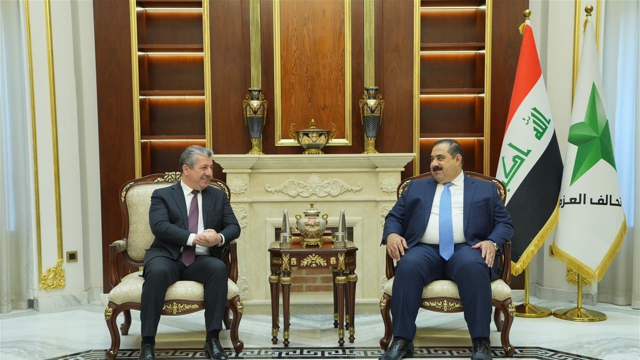 السامرائي وبارزاني يؤكدان على دعم الحكومة واستكمال متطلبات المرحلة بمشاركة الجميع