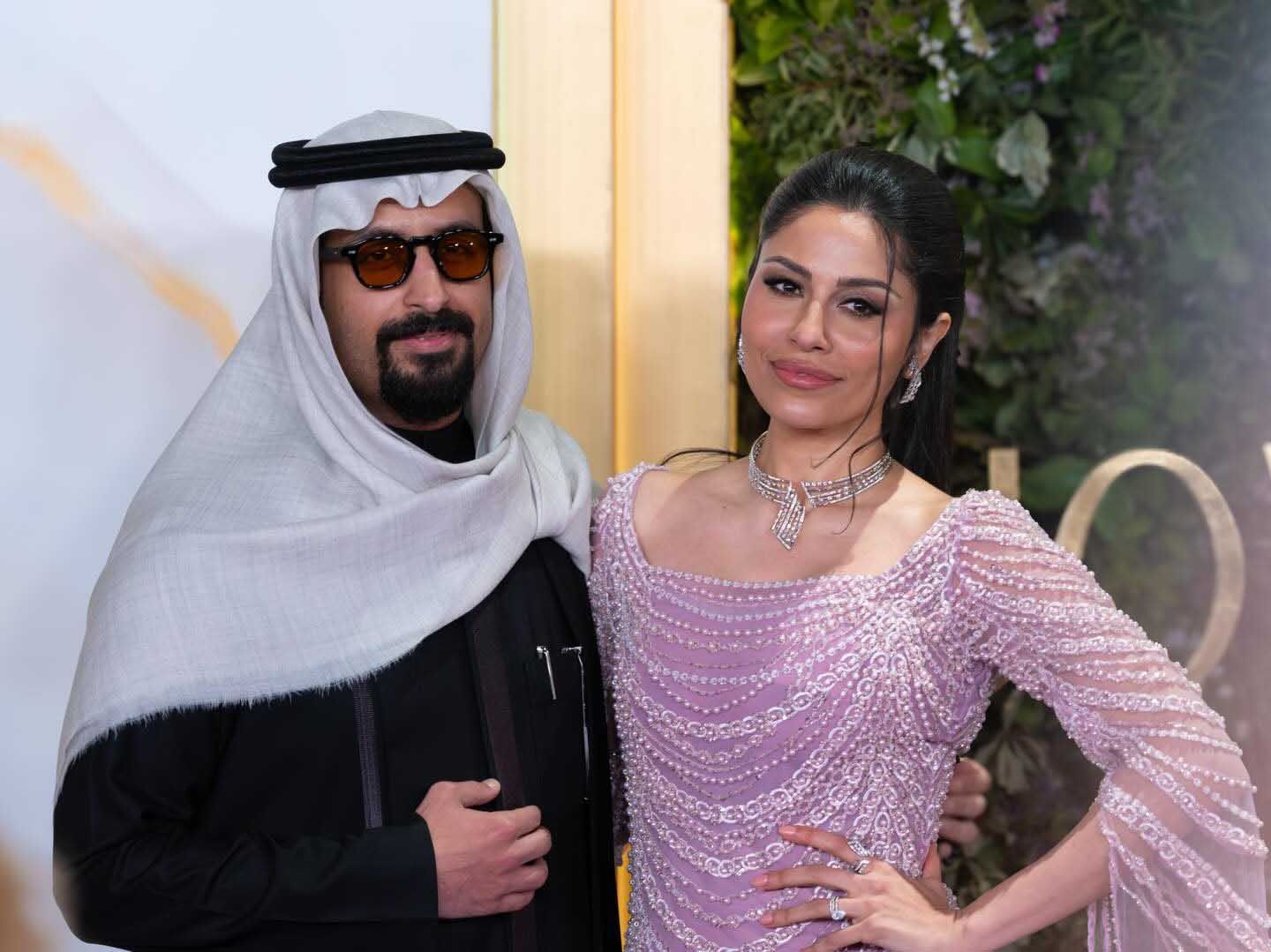 بالصور: هكذا احتفلت إلهام علي وخالد صقر بذكرى زواجهما الثامنة