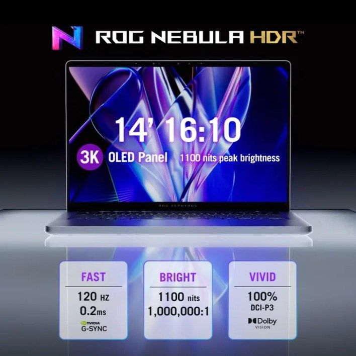 تكنولوجيا: أسوس تطلق حاسوبا محمولا جديدا مخصصا للألعاب بحجم 14 بوصة بوحدة GPU بقدرة 115 W ومعالج إنتل Panther Lake