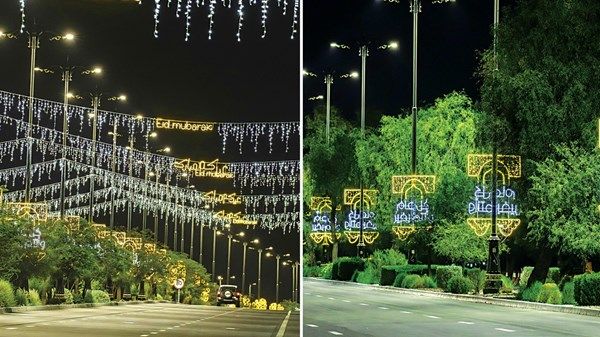 1300 لوحة تضيء مدن منطقة الظفرة