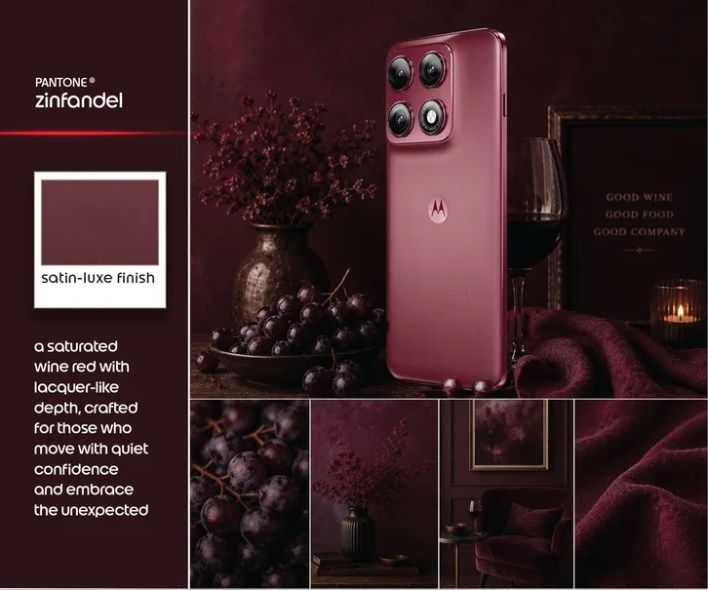 تكنولوجيا: هاتف +Motorola Edge 70 Pro يأتي بثلاثة ألوان وسيتم إطلاقه قريبا بأربع كاميرات بدقة 50 MP