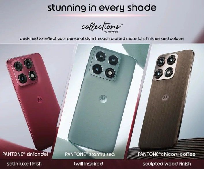 تكنولوجيا: هاتف +Motorola Edge 70 Pro يأتي بثلاثة ألوان وسيتم إطلاقه قريبا بأربع كاميرات بدقة 50 MP
