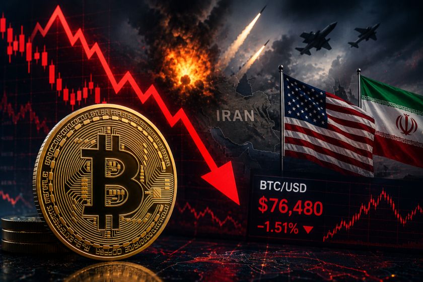 سعر البيتكوين يتراجع مجددا مع تجدد الضربات الأمريكية على إيران